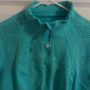 Tangerine small blouse, long sleeve, zipper front